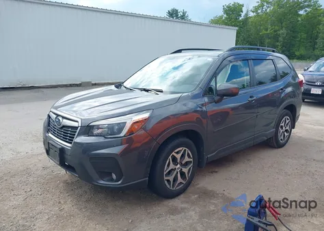 2021 Subaru Forester Premium из США, поврежденный, VIN JF2SKAFC0MH593023